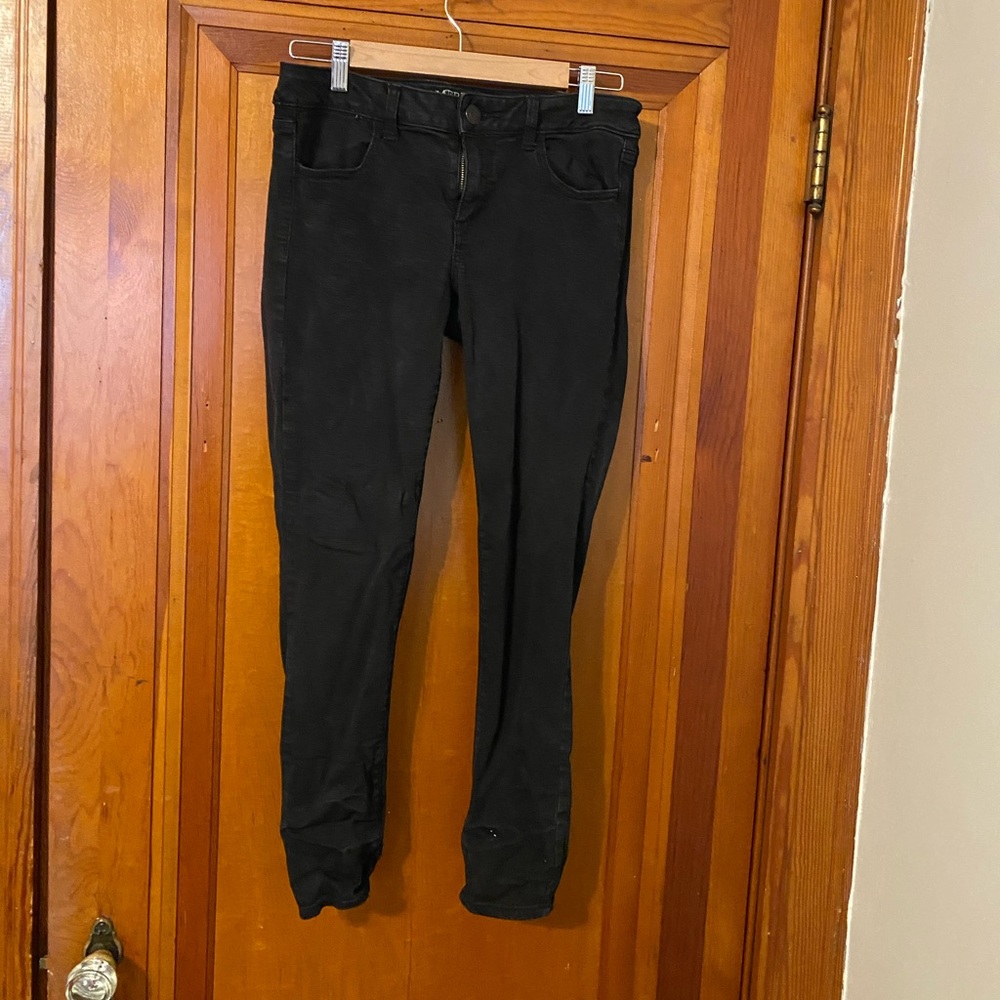 Black Super Stretch Jeggings